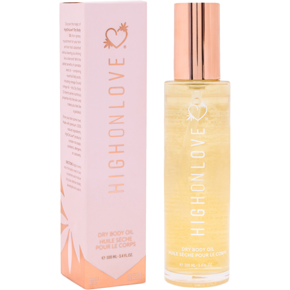 Dry Body Oil Spray, 100 ml HighOnLove Hudserum & Kroppsolja