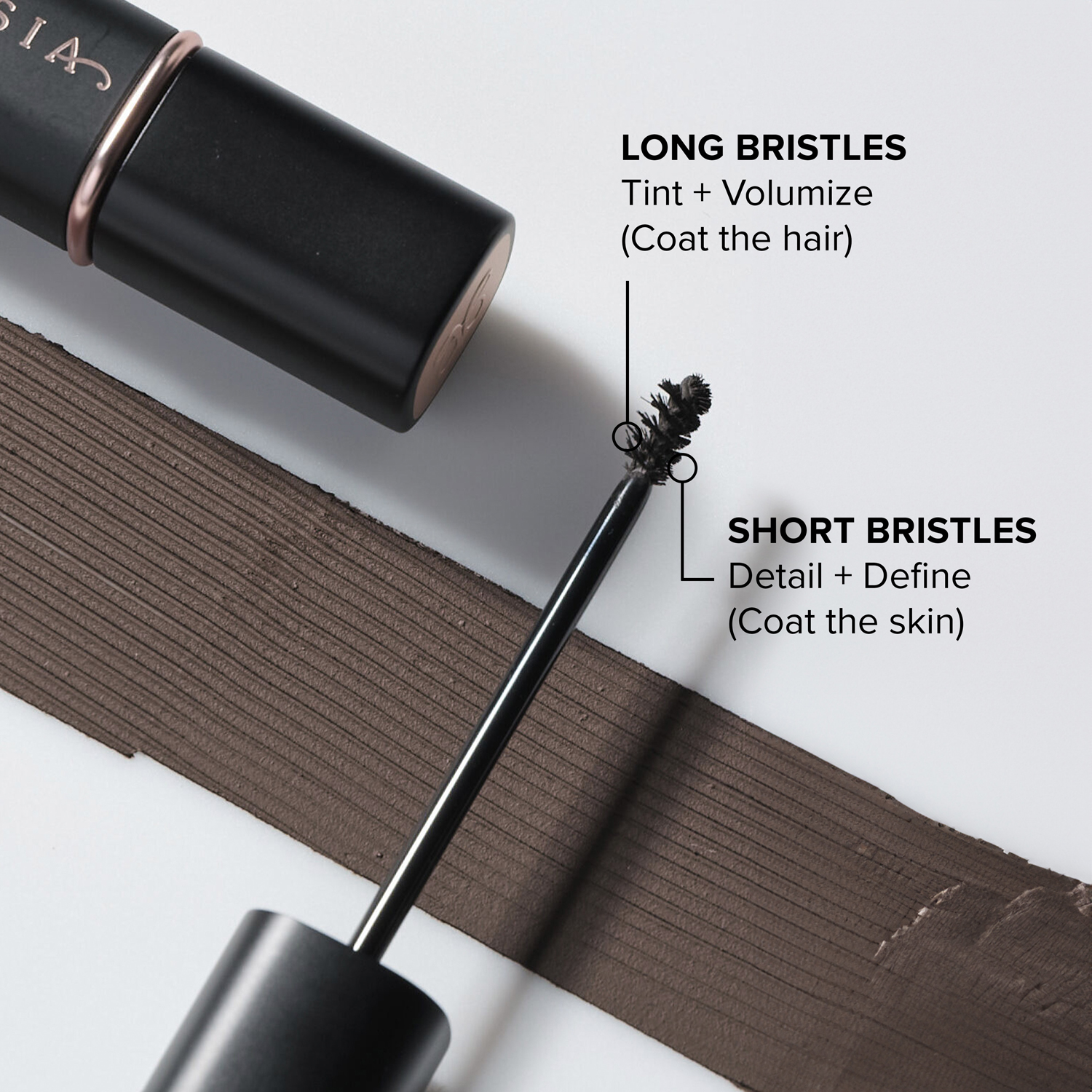 Produktfoto för Anastasia Beverly Hills Deluxe Mini Volumizing Tinted Brow Gel Taupe - 2,1 ml