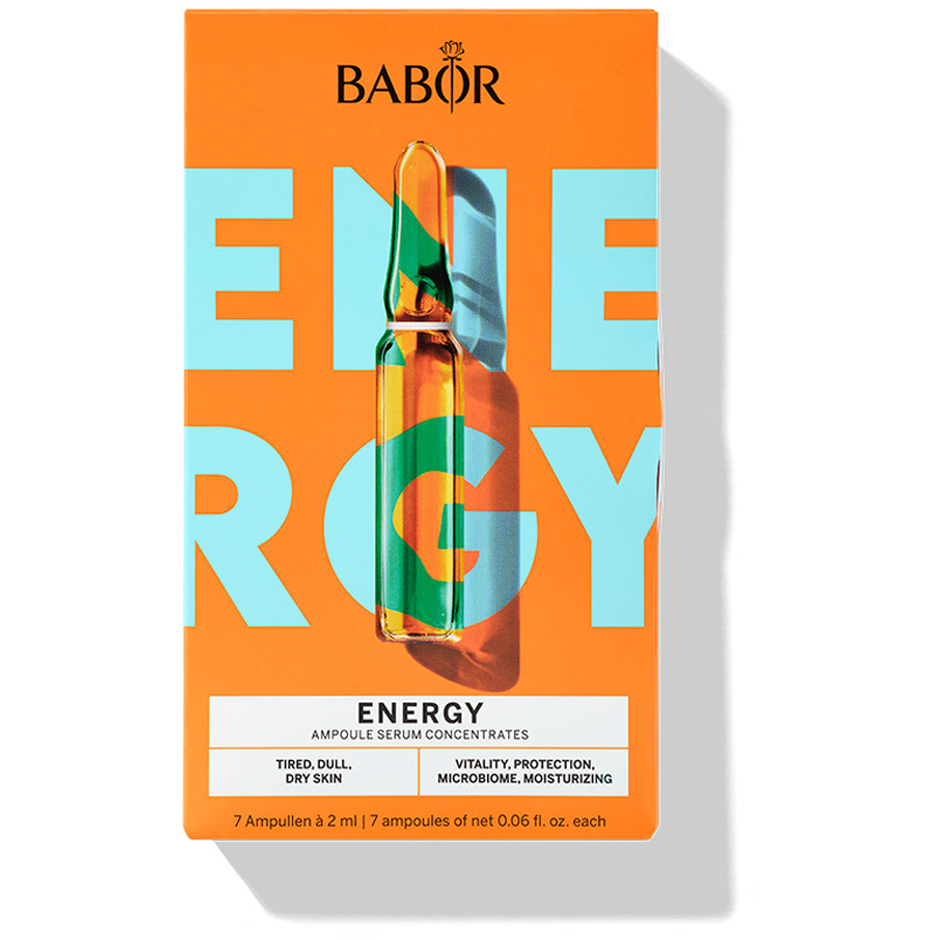 Limited Edition ENERGY Ampoule Set,  Babor Serum & Ansiktsolja