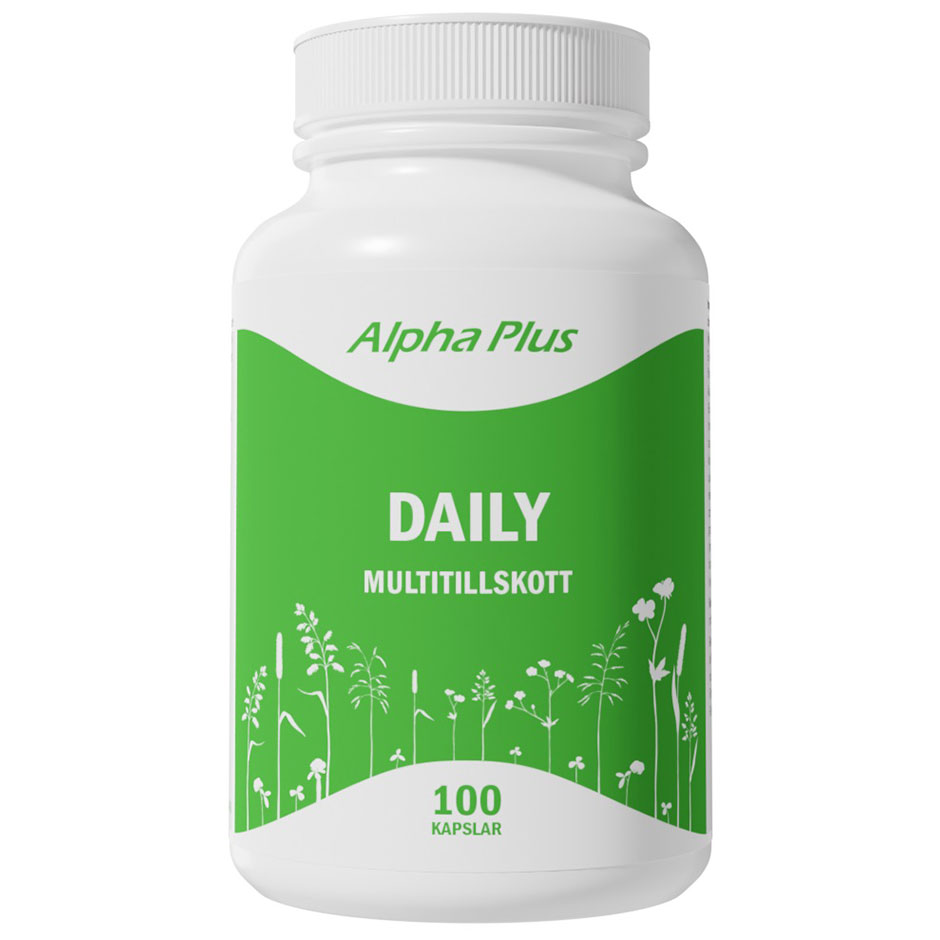 Daily,  Alpha Plus Kosttillskott & Vitaminer