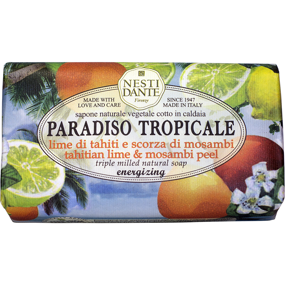 Köp Paradiso Tropicale Tahitian Lime & Mosambi Peel, 250g Nesti Dante Handtvål fraktfritt