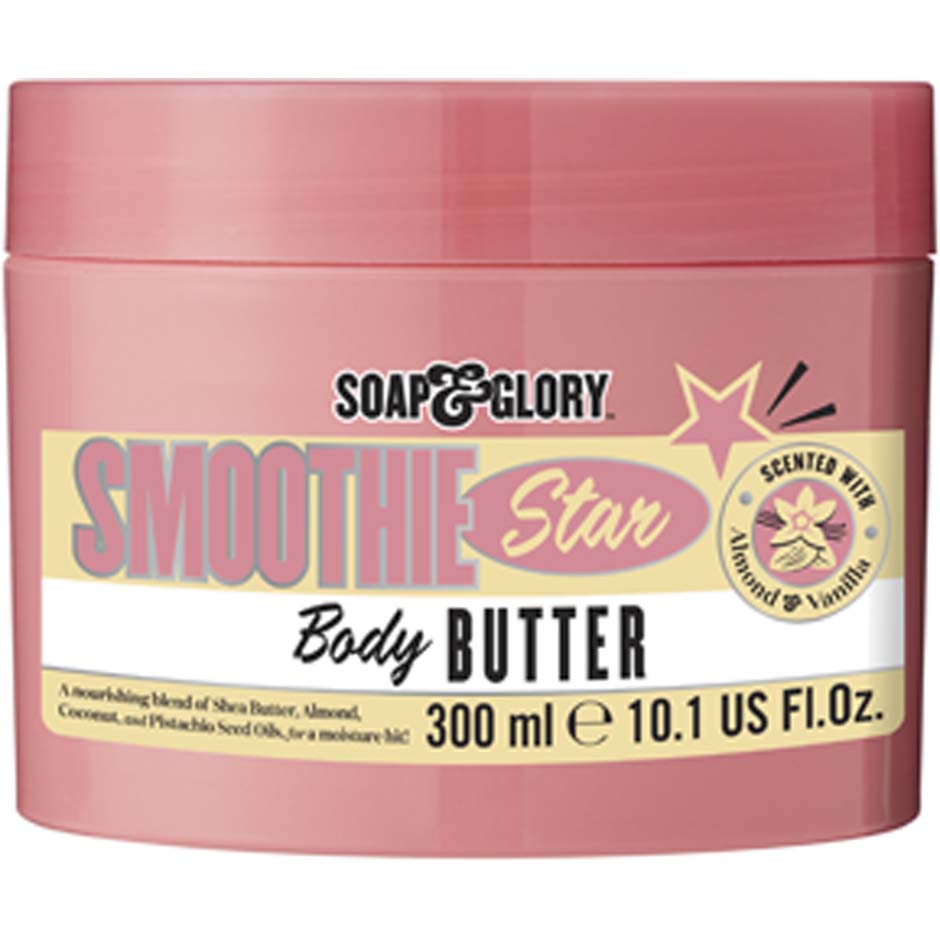 Smoothie Star Body Butter for Hydration and Softer Skin, 300 ml Soap & Glory Body Lotion