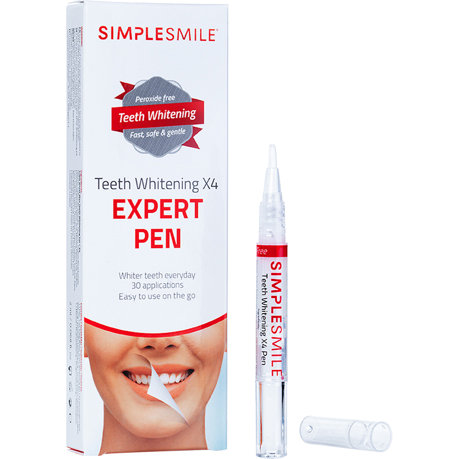 SIMPLESMILE Teeth Whitening X4, 2 ml Beconfident Tandblekning