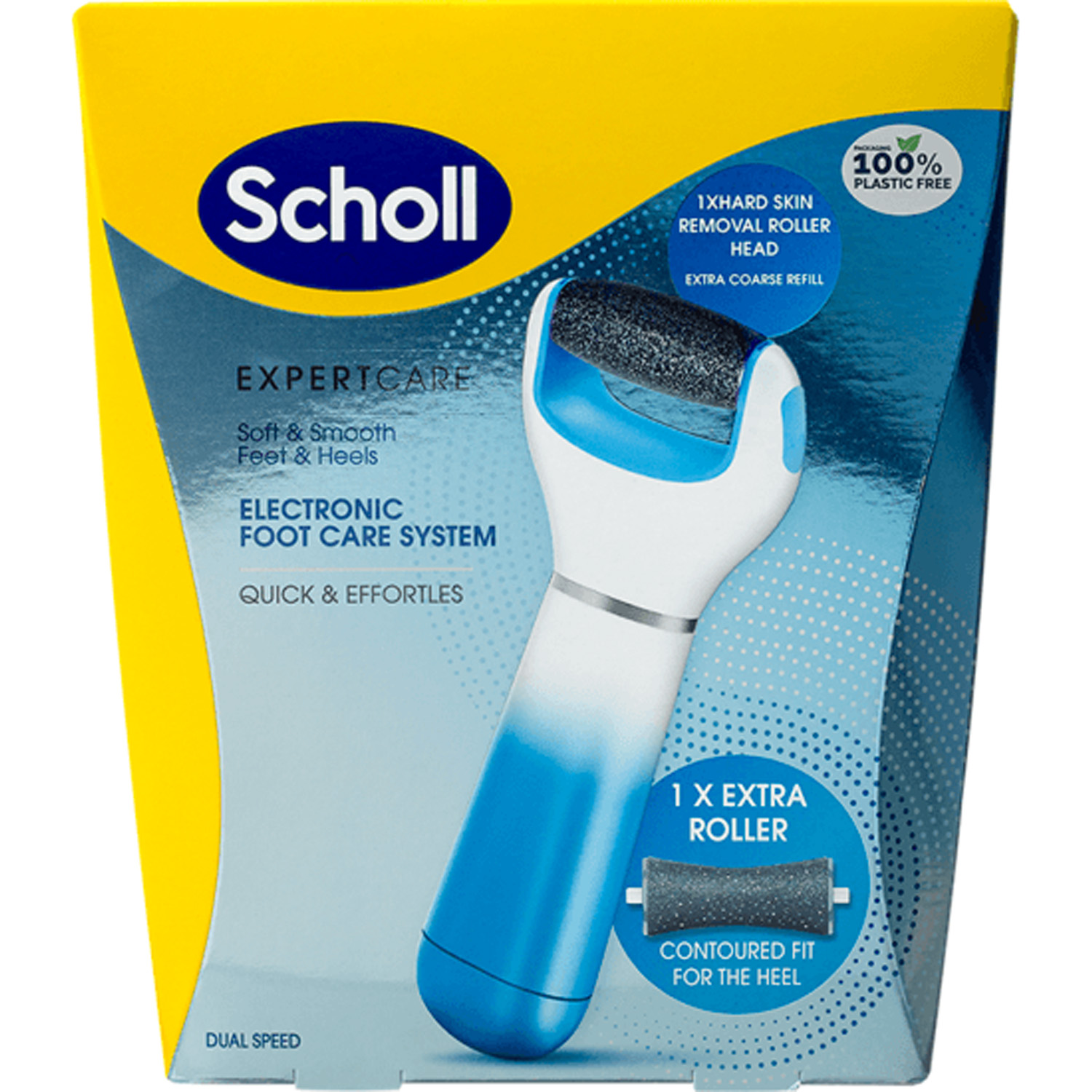 Scholl Velvet Smooth elektronisk fotfil,  Scholl Fotvård
