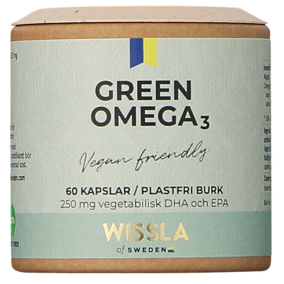 Green Omega, 60 kapslar Wissla of Sweden Kosttillskott