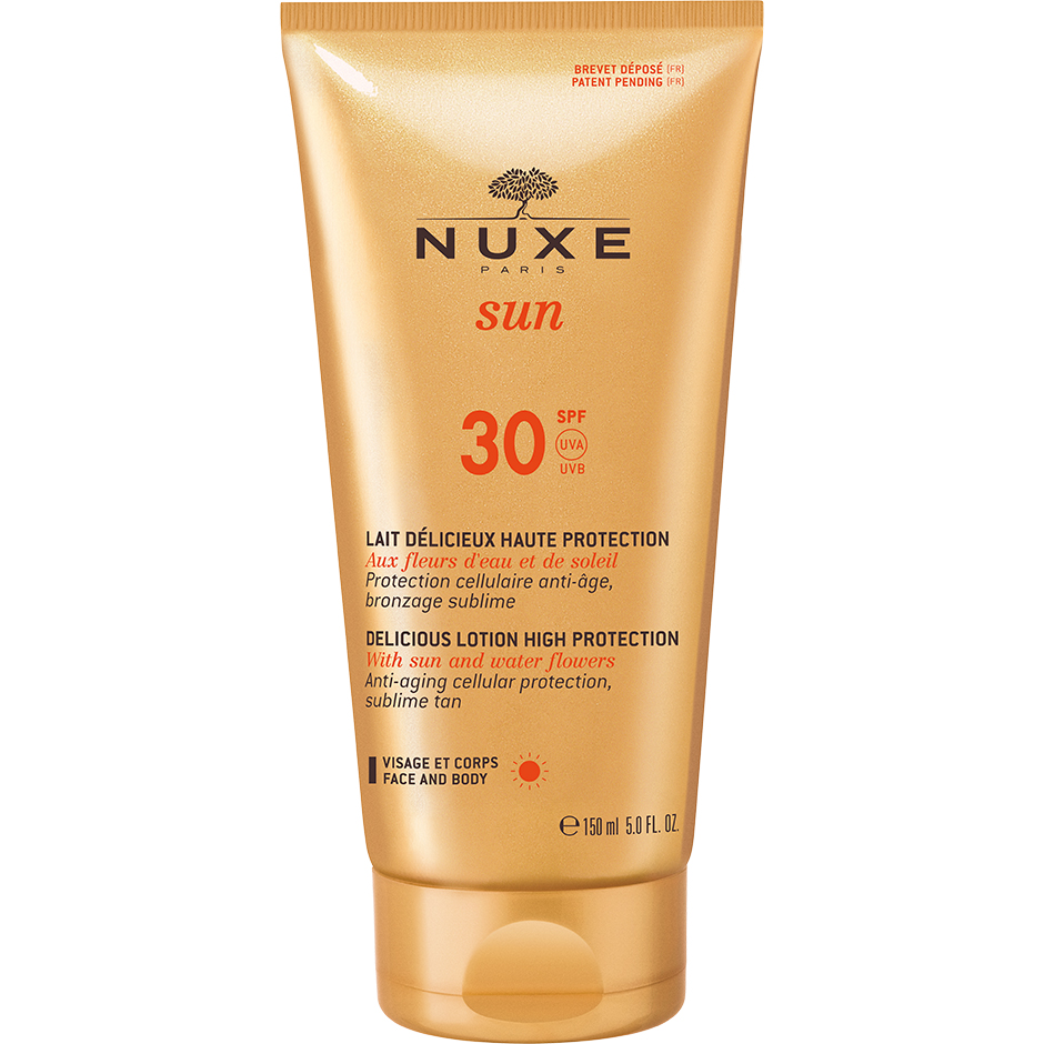 Köp NUXE Sun Delicious Lotion High Protection SPF 30,  150ml Nuxe Solskydd fraktfritt