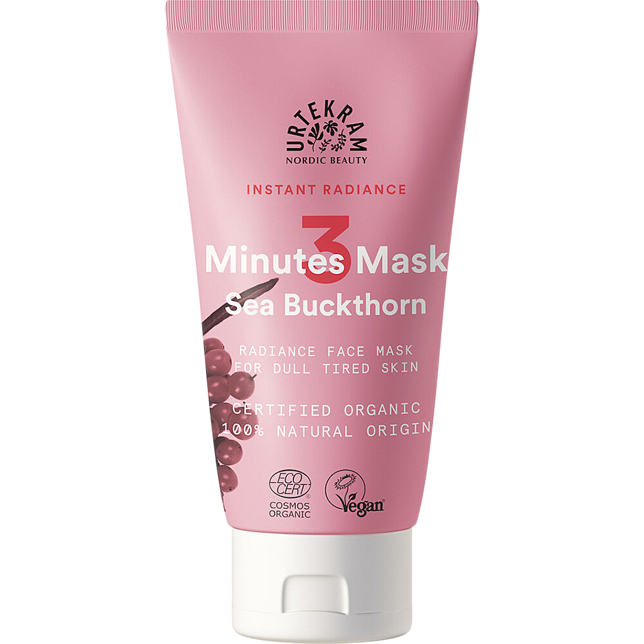 Instant Radiance Face Mask, 75 ml Urtekram Ansiktsmask