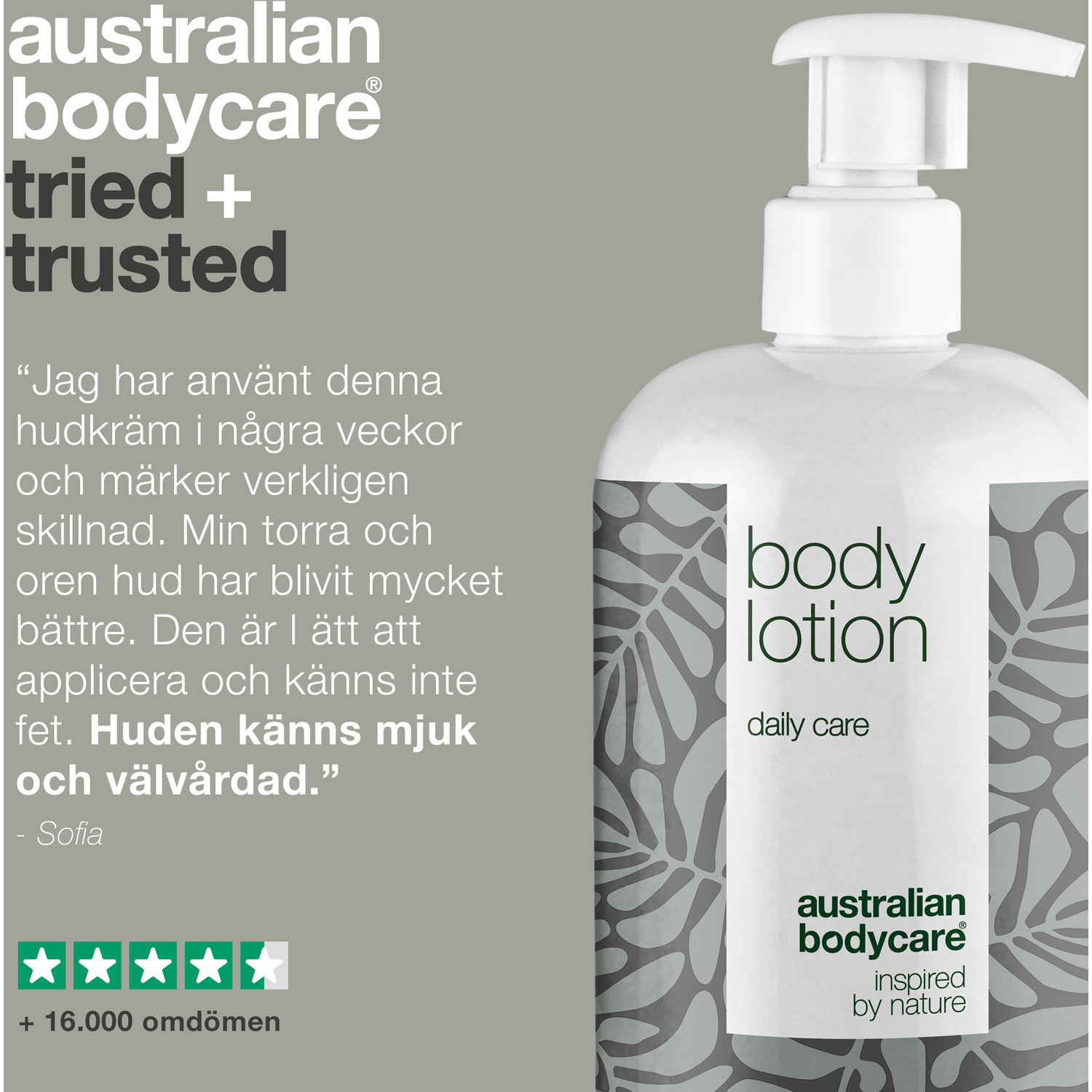 Body Lotion Tea Tree Oil