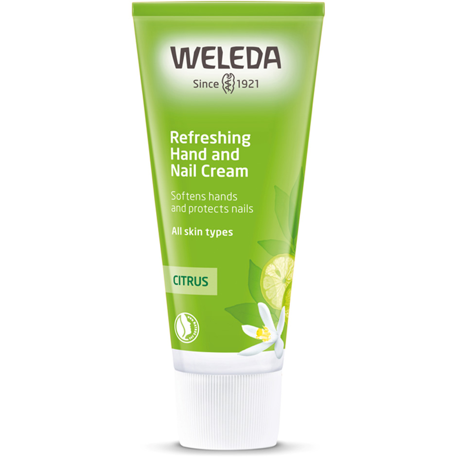 Köp Weleda Citrus Hand & Nagelkräm, 50ml Weleda Handkräm fraktfritt