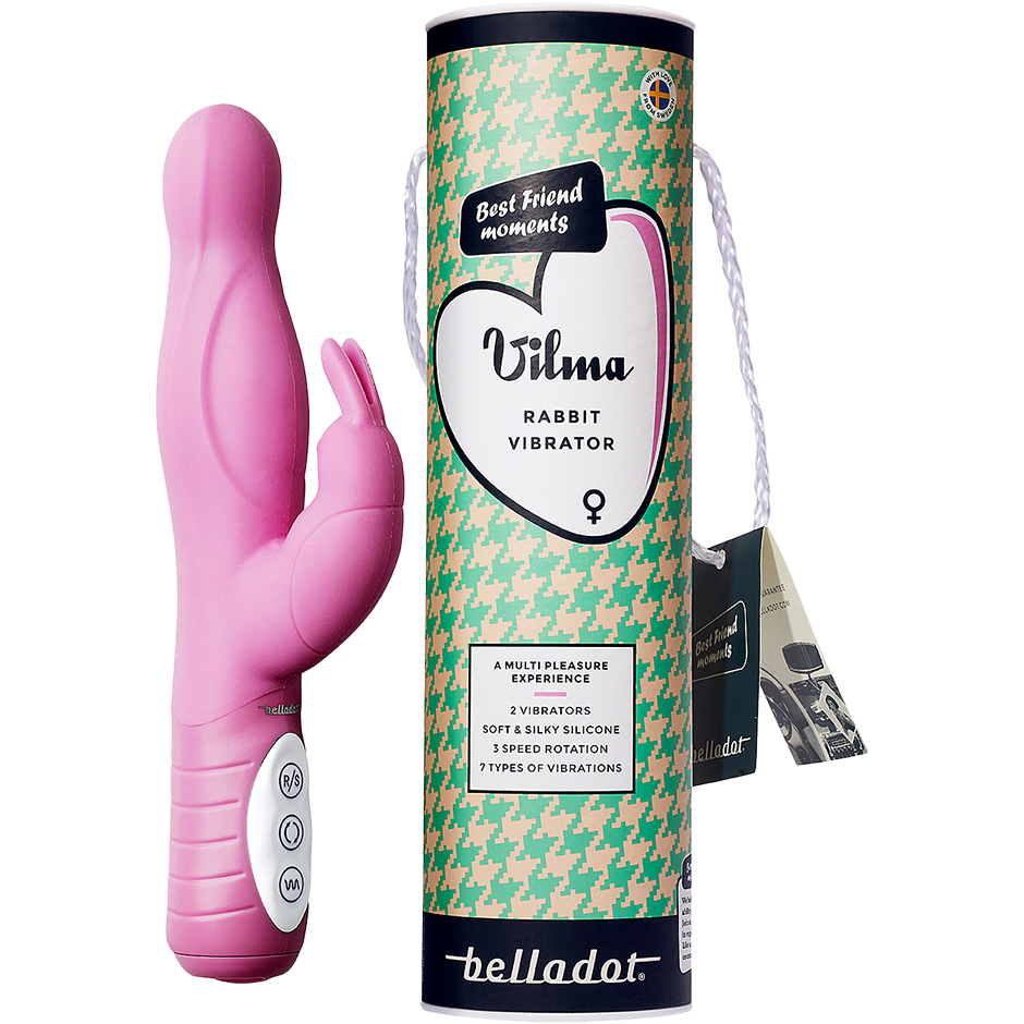 Vilma Rotating Rabbit Vibrator,  Belladot Sexleksaker