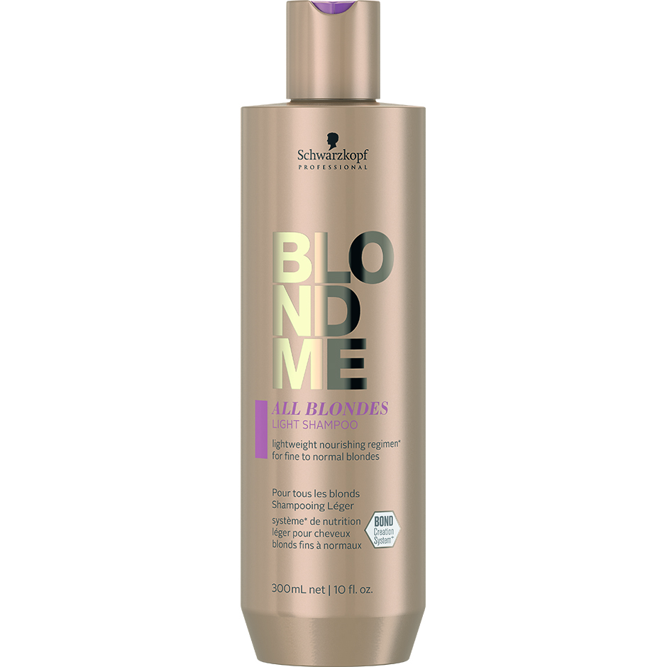 Schwarzkopf Professional Blondme All Blondes Light Shampoo - 300 ml