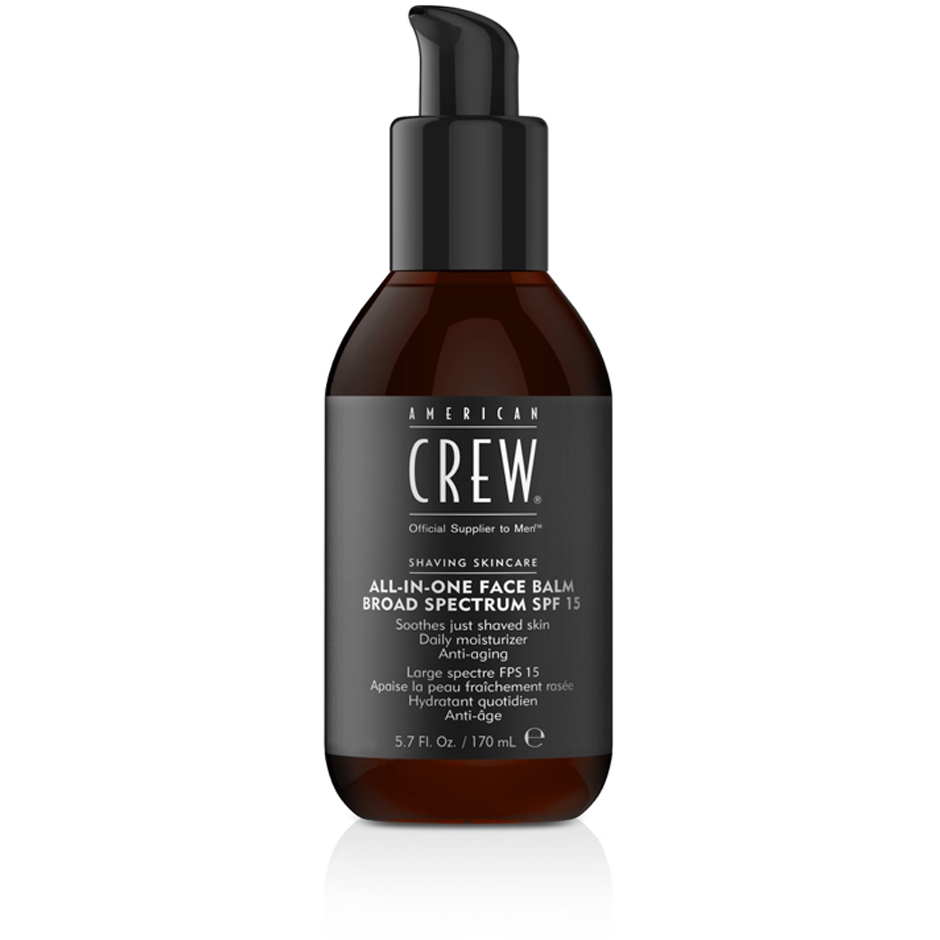 Köp American Crew All In One Face Balm, All-In-One Face Balm SPF15 170 ml American Crew After Shave fraktfritt