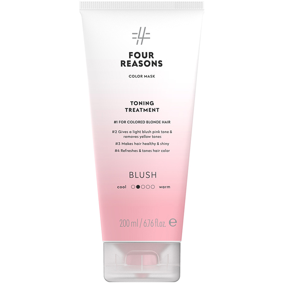 Toning Treatment Blush, 200 ml Four Reasons Hårinpackning