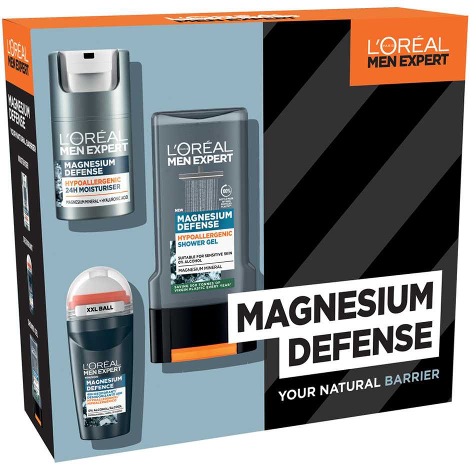 L'Oréal Paris Men Expert Magnesium Defense Gift Set,  L'Oréal Paris Ansikte