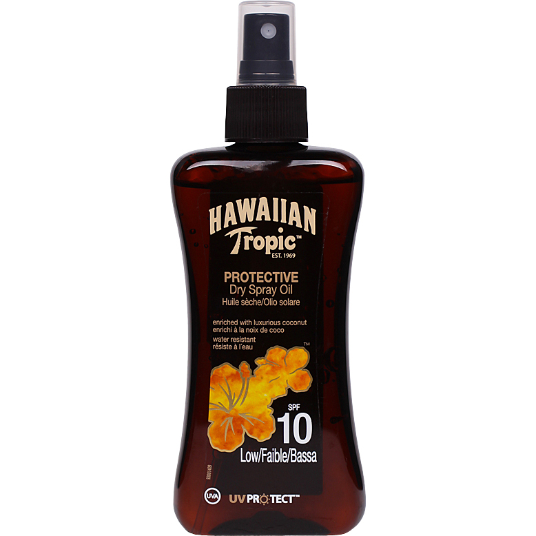 Hawaiian Tropic Protective Dry Spray Oil SPF10 - 200 ml
