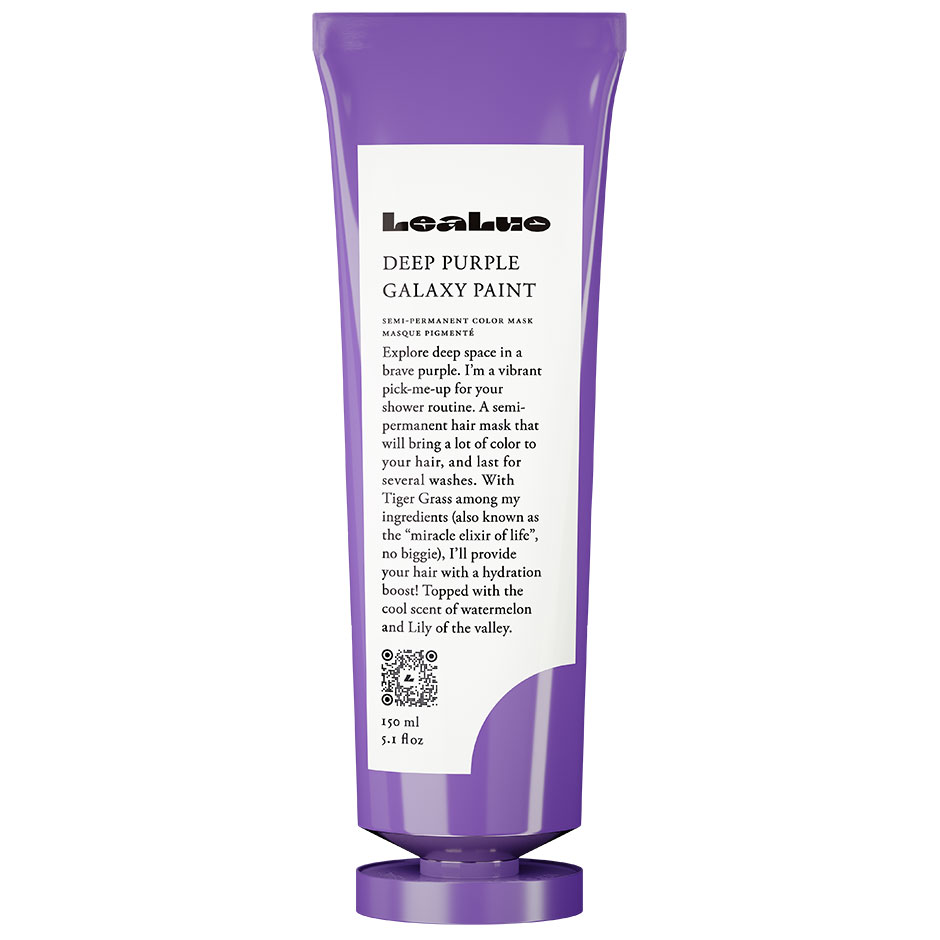 Galaxy Paint Deep Purple, 150 ml LeaLuo Tillfällig färg