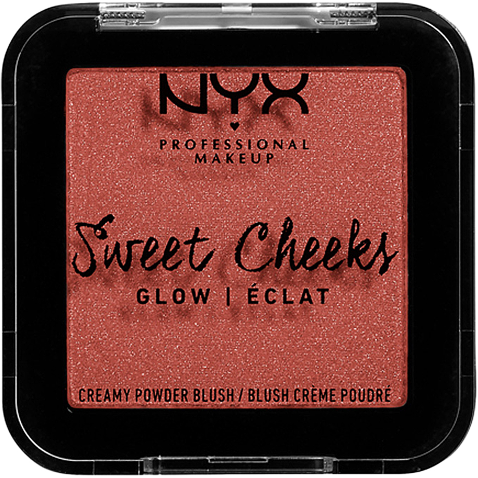 Sweet Cheeks Creamy Powder Blush Glowy, NYX Professional Makeup Rouge