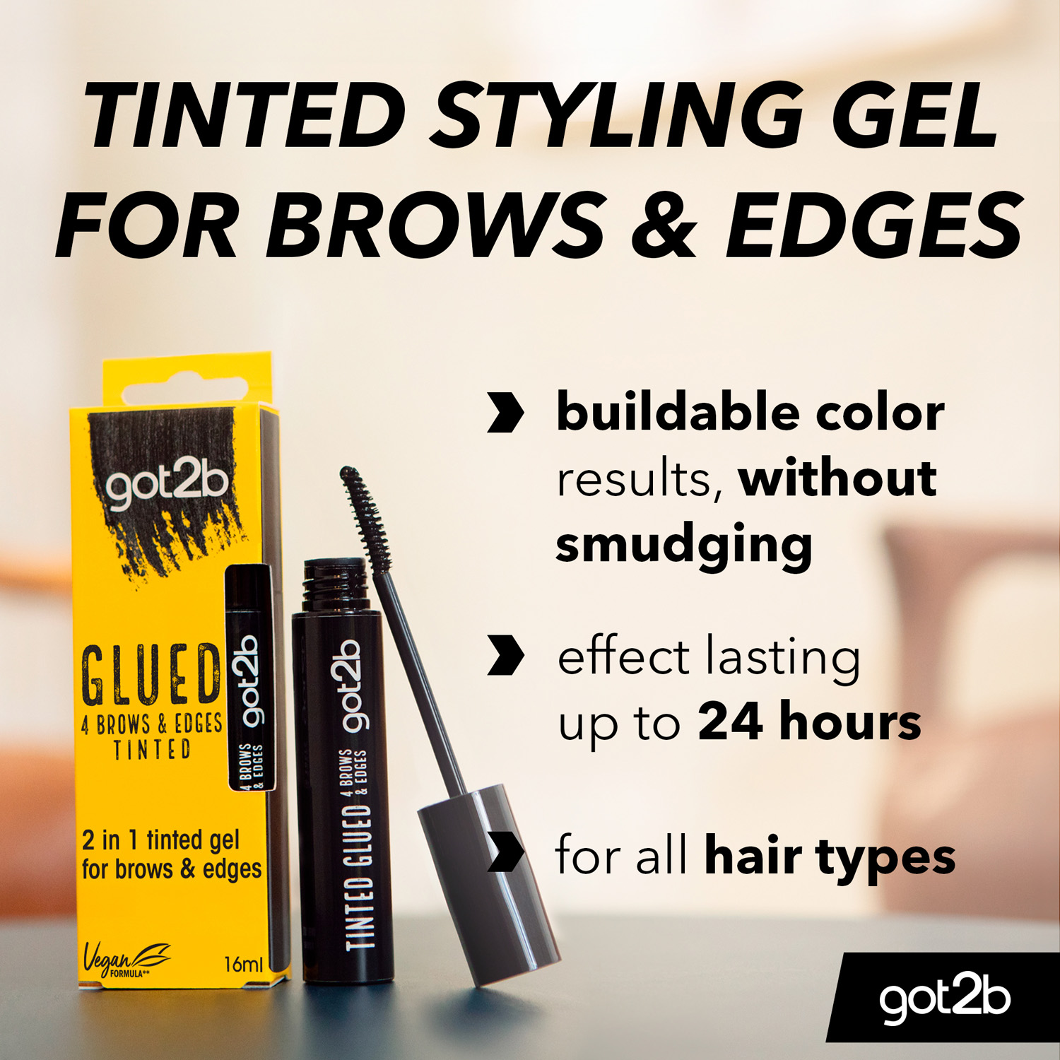Glued 4 Brows & Edges