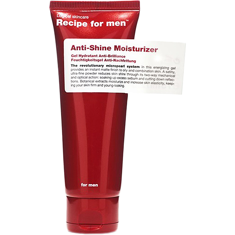 Köp Recipe for Men Anti-Shine Moisturizer, 75ml Recipe for men Dagkräm fraktfritt