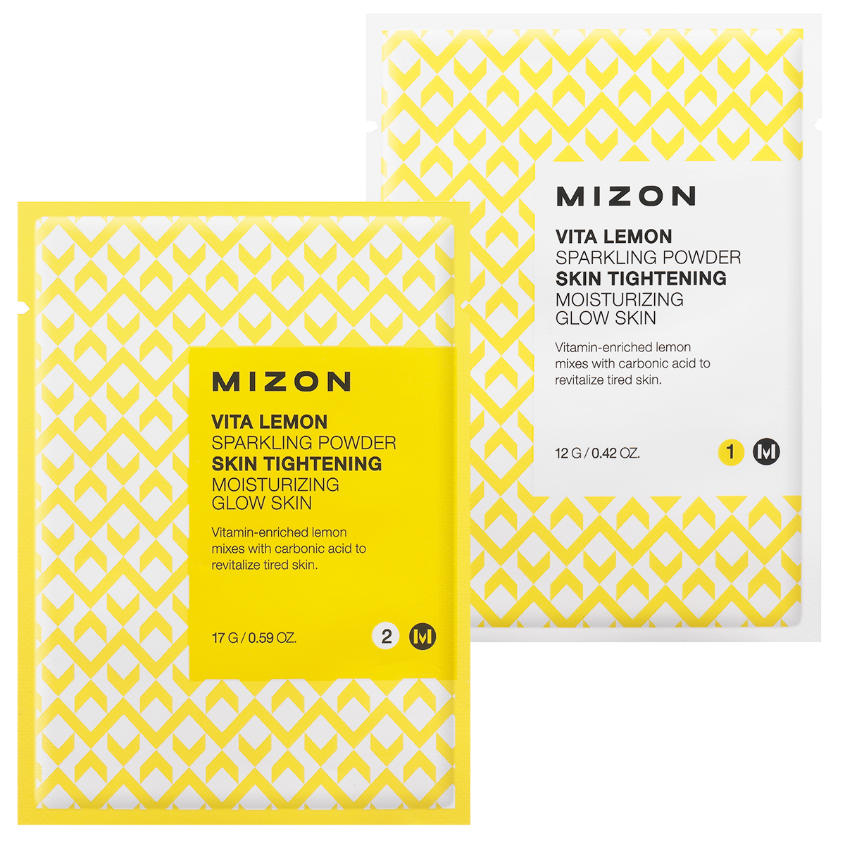Vitalemon Sparkling Powder, 12 g Mizon Ansiktsmask