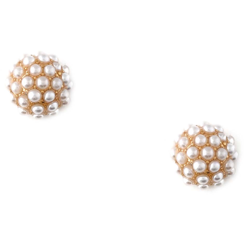 Pearl Encrusted Domed Stud Earrings,  Orelia Örhängen