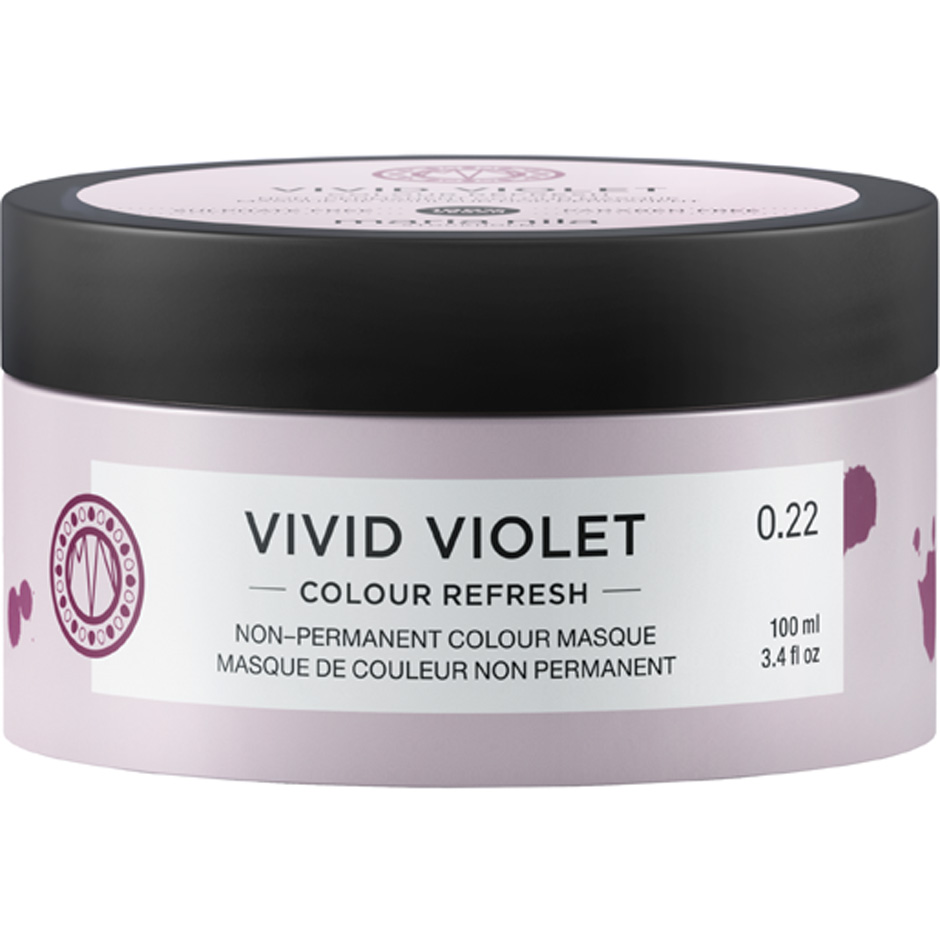 Köp Maria Nila Colour Care Colour Refresh, 0,22 Vivid Violet, 0.22 Vivid Violet Maria Nila Färginpackning fraktfritt