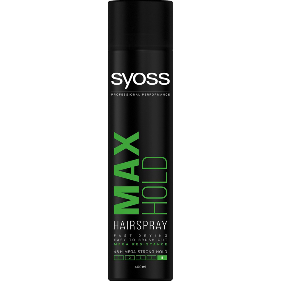 Hairspray Max Hold, 400 ml Syoss Hårspray