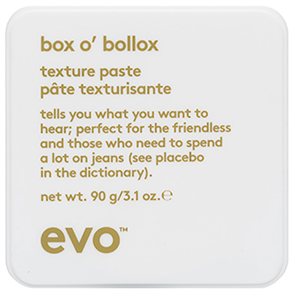 Box O Bollox Texture Paste, 90 g evo Hårvax