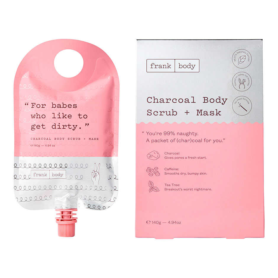 Produktfoto för Frank Body Charcoal Body Scrub 140 g