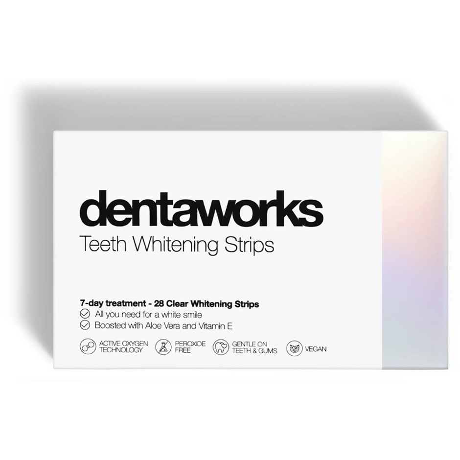 Teeth Whitening Strips, 28 st Dentaworks Tandblekning