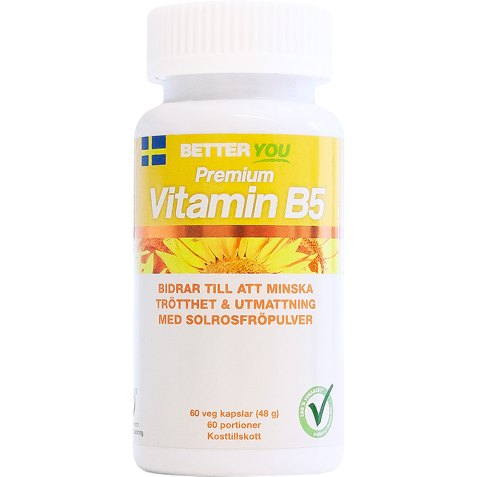 Premium Vitamin B5  Better You Kosttillskott & Vitaminer
