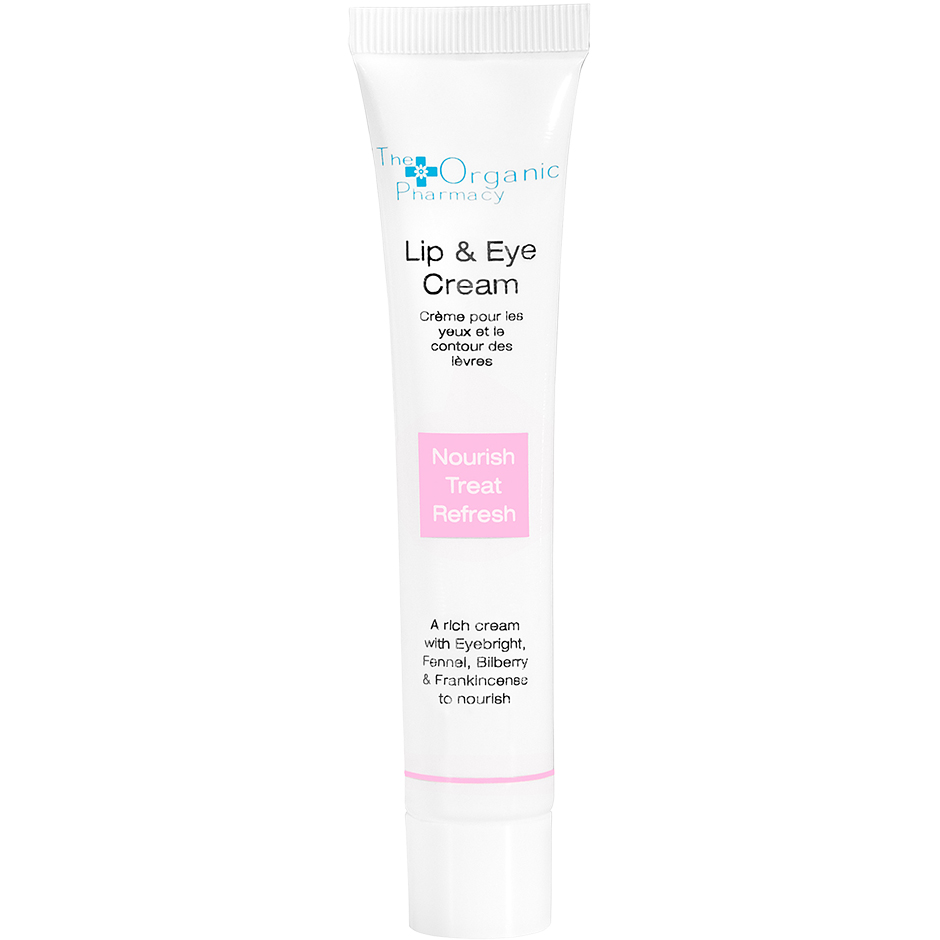 Lip & Eye Cream, 10 ml The Organic Pharmacy Ögonkräm