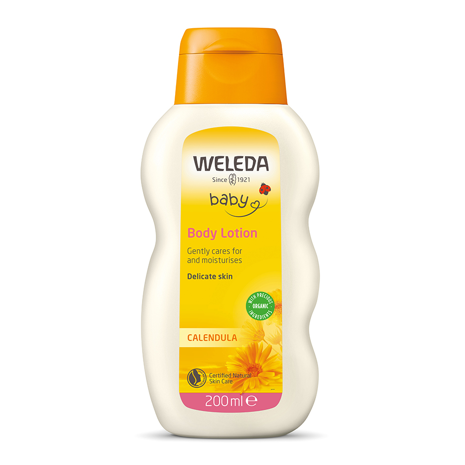 Weleda Calendula Body Lotion, 200 ml Weleda Hudkräm för barn