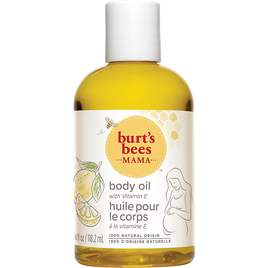Köp Burt's Bees Mama Bee Nourishing Body Oil,  115ml Burt's Bees Mamma & Baby fraktfritt