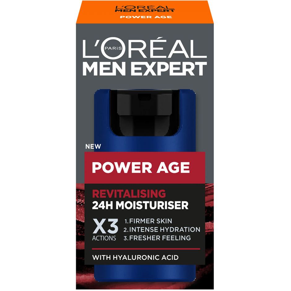 Men Expert Power Age Revitalizing Moisturizer, 50 ml L