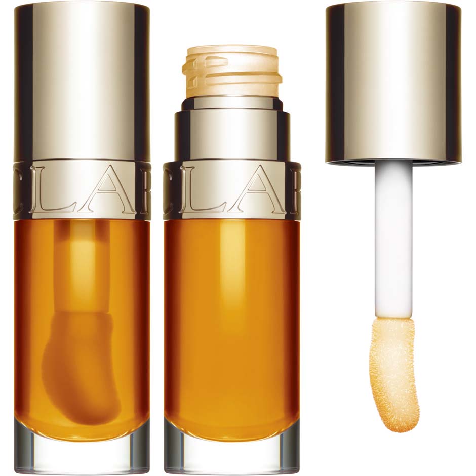 Köp Clarins Instant Light Lip Comfort Oil, 01 Honey 7 ml Clarins Läppglans fraktfritt
