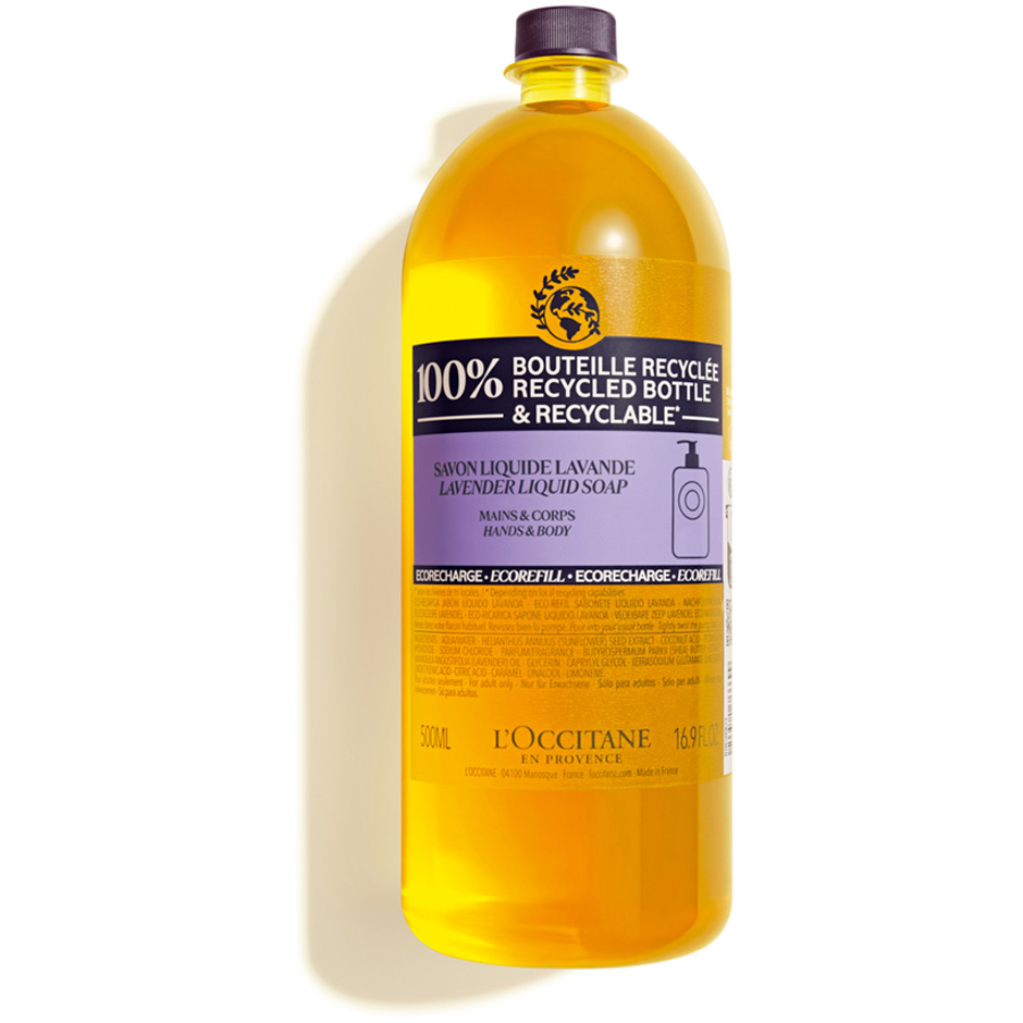 L'Occitane Liquid Soap Lavender Eco-Refill,  500ml L'Occitane Handtvål