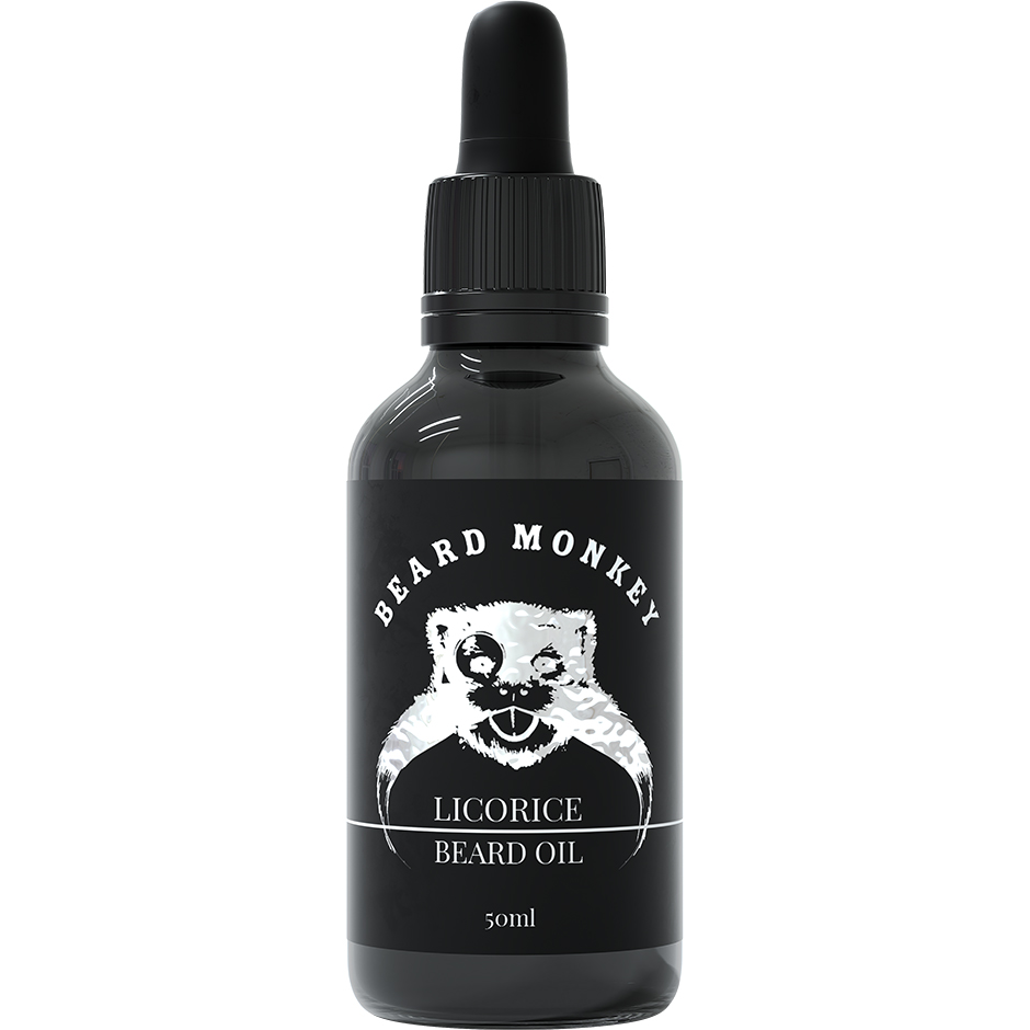 Licorice Beard Oil, 50 ml Beard Monkey Skäggolja & Skäggvax