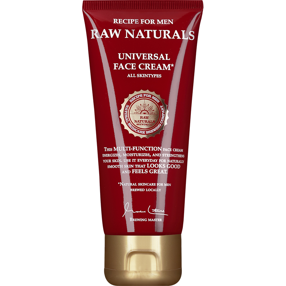 Raw Naturals Universal Face Cream, 100 ml Raw Naturals by Recipe for Men Dagkräm