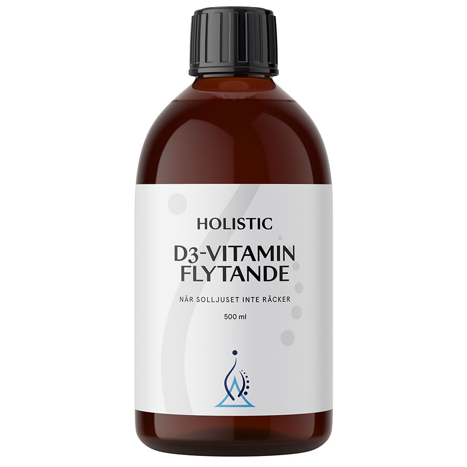 D3-Vitamin Flytande, 500 ml Holistic Kosttillskott & Vitaminer