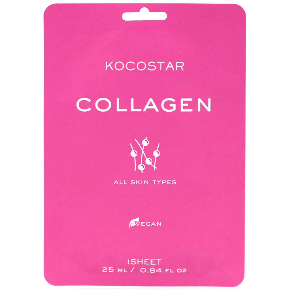 Collagen Mask Sheet, 25 ml Kocostar Ansiktsmask