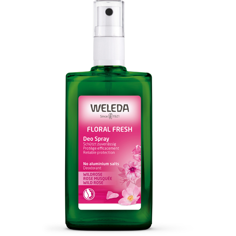 Produktfoto för Weleda Floral Fresh Deo Spray Wildrose 100 ml