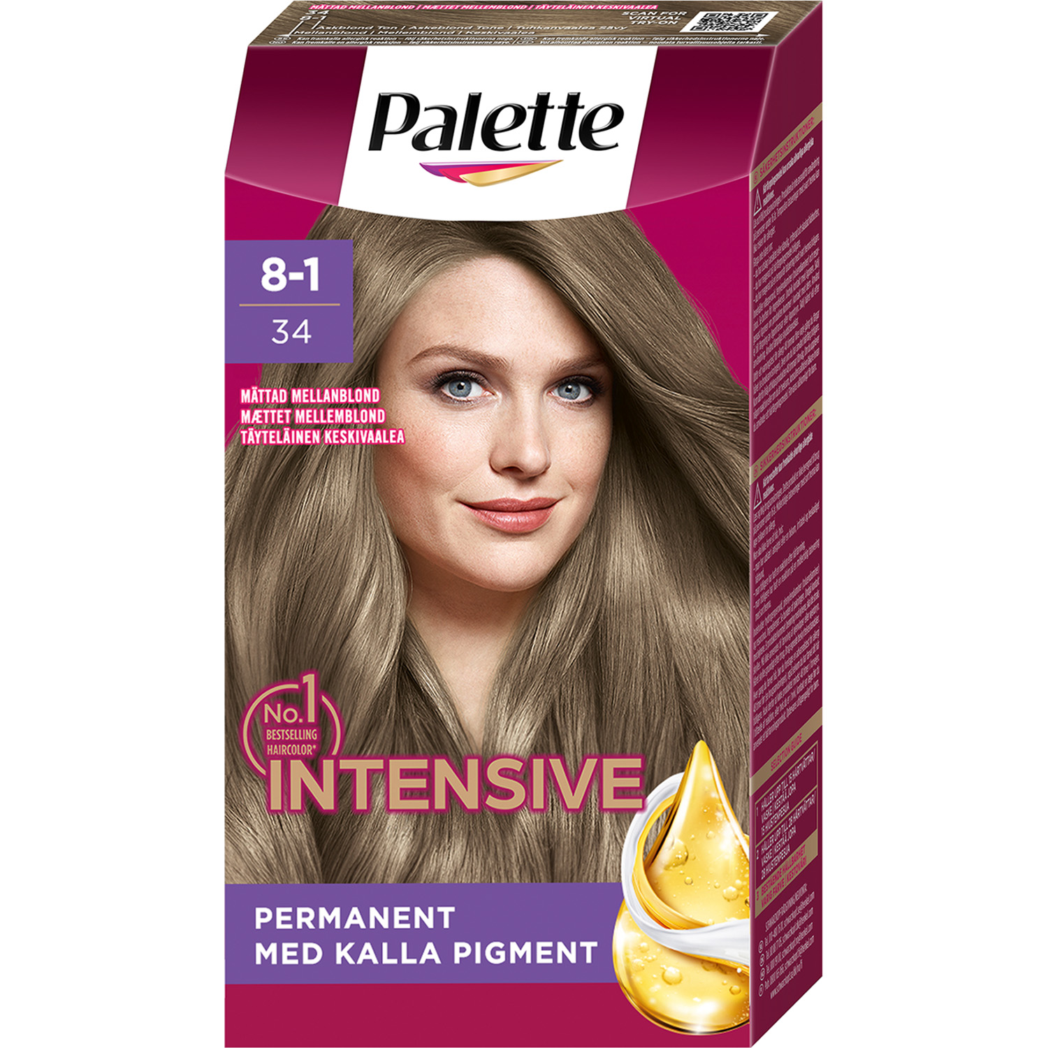 Palette Mood, 115 ml Schwarzkopf Tillfällig färg