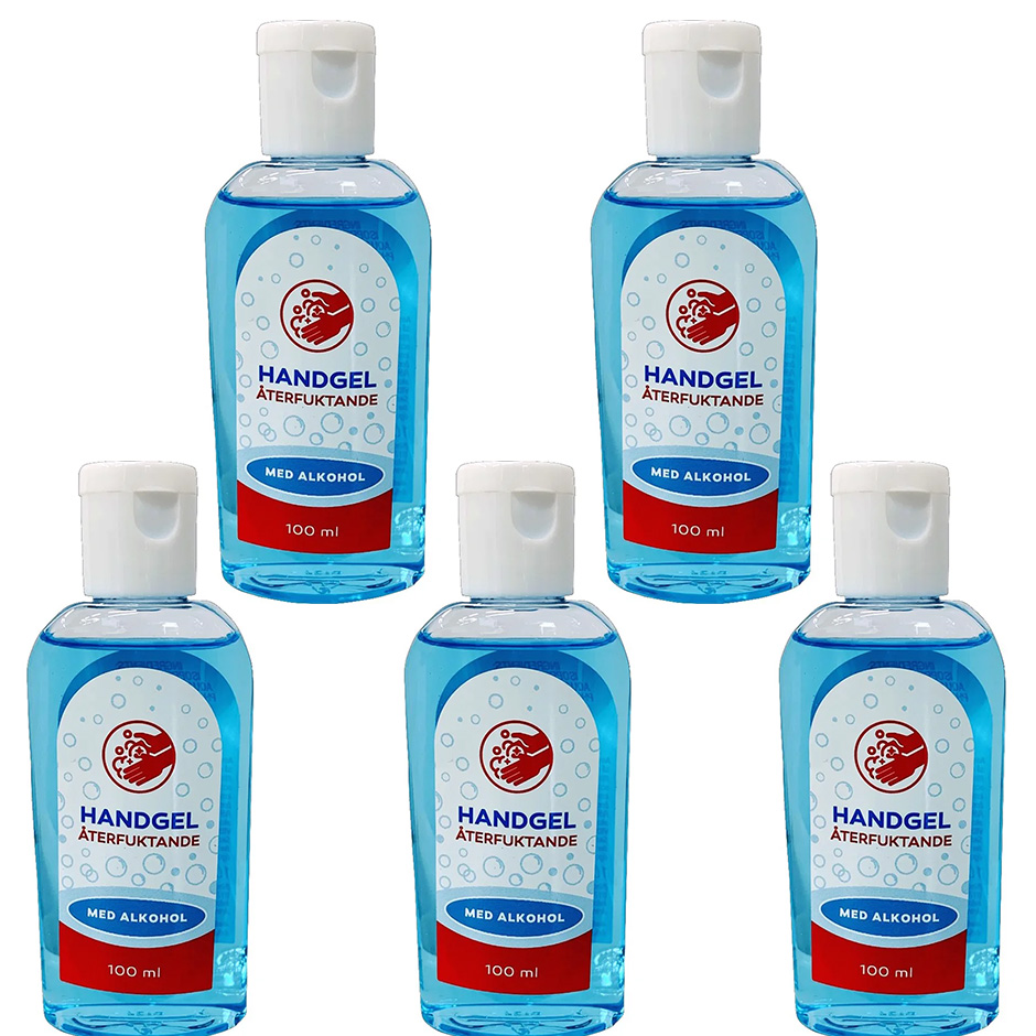CF Handgel Återfuktande Storpack 5 x 100 ml