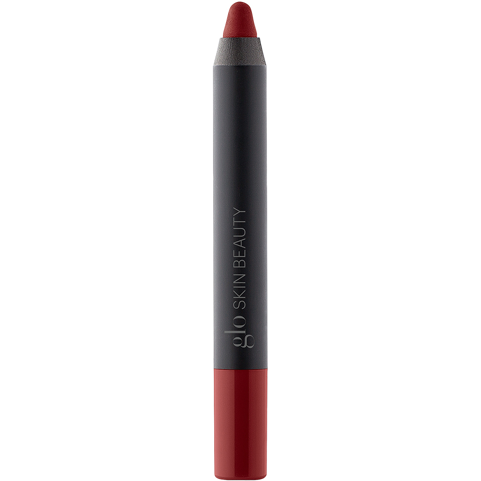 Köp Suede Matte Crayon, Crimson 2,8 g Glo Skin Beauty Läppstift fraktfritt