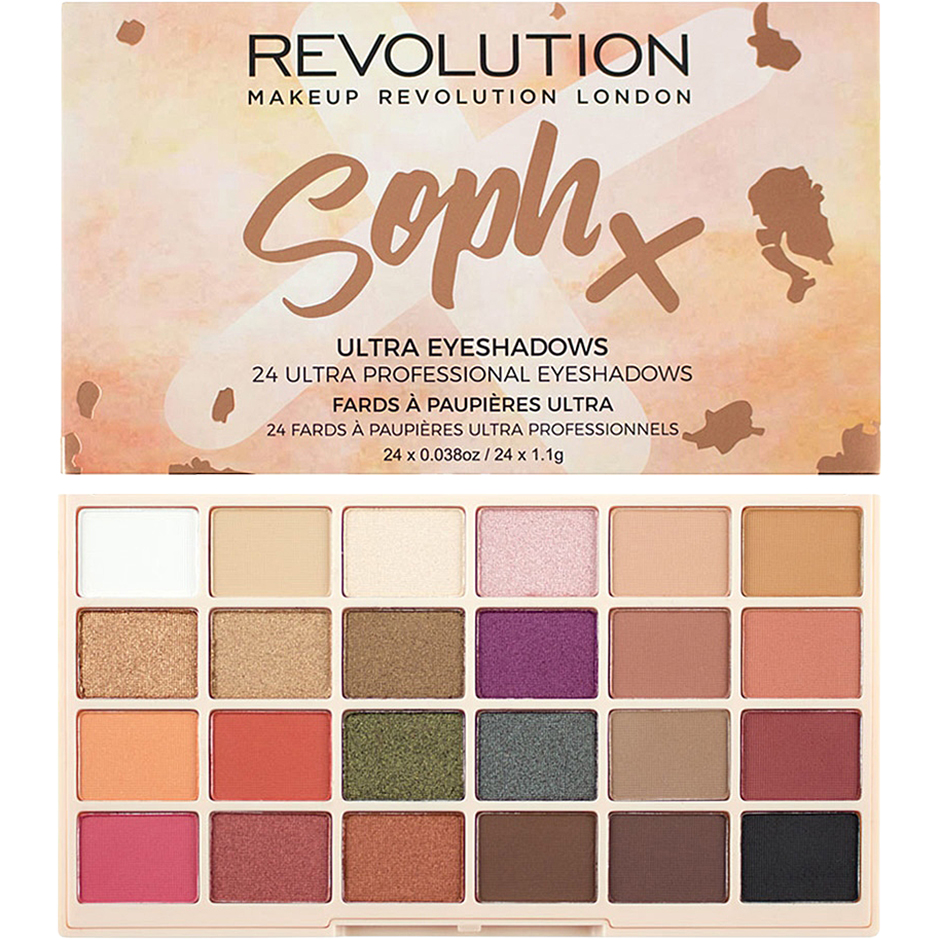Soph Eyeshadow Palette  Makeup Revolution Ögonskuggspalett