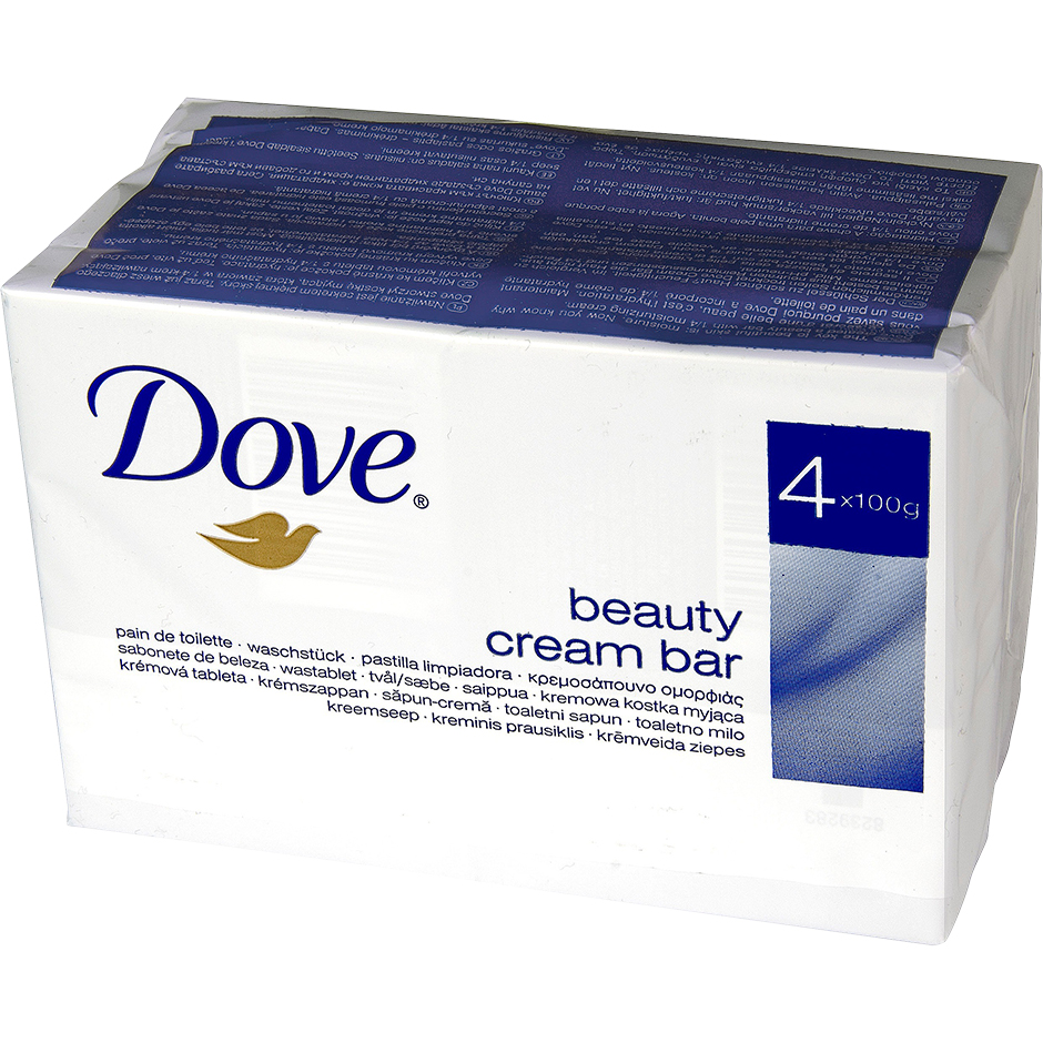Köp Original Beauty Creme, Soap Bar 4 Pcs Dove Handtvål fraktfritt