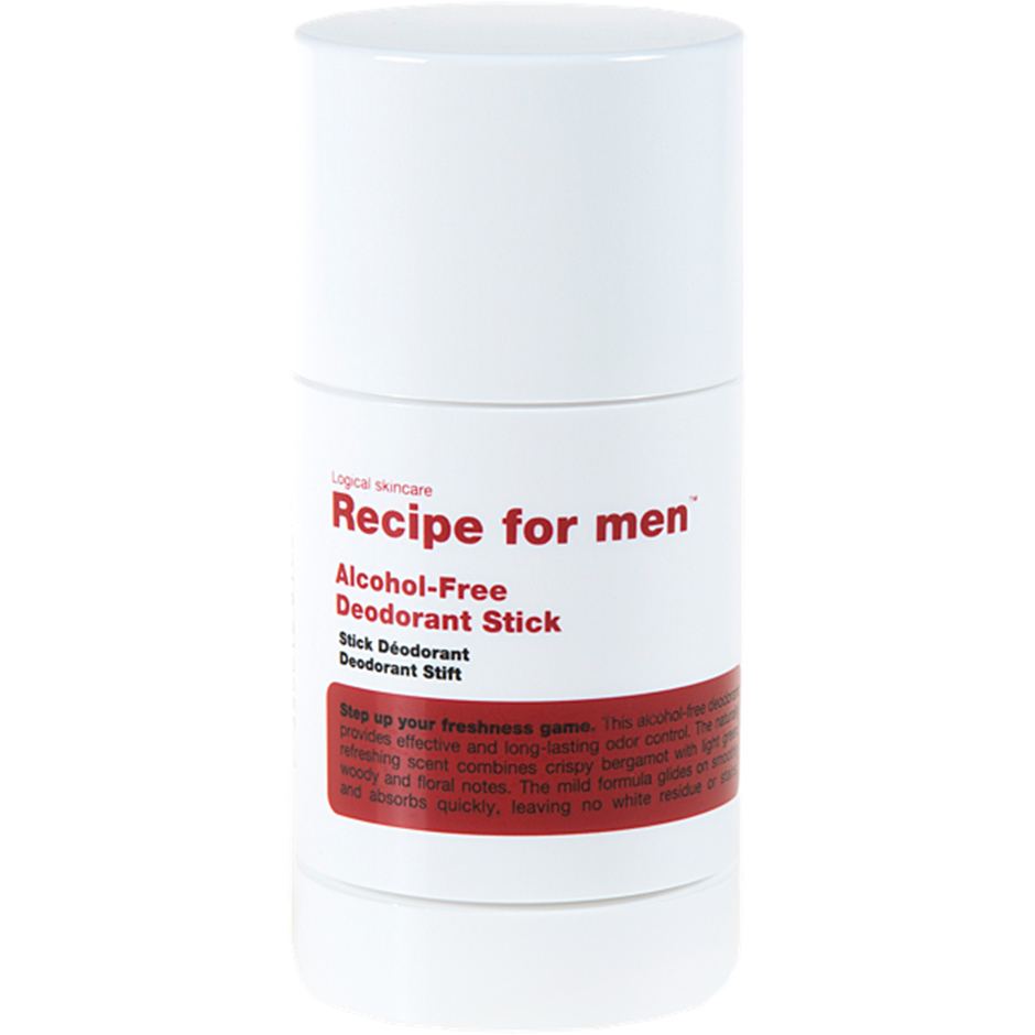 Recipe For Men Alcohol-Free Deodorant Stick, 75 ml Recipe for men Deodorant