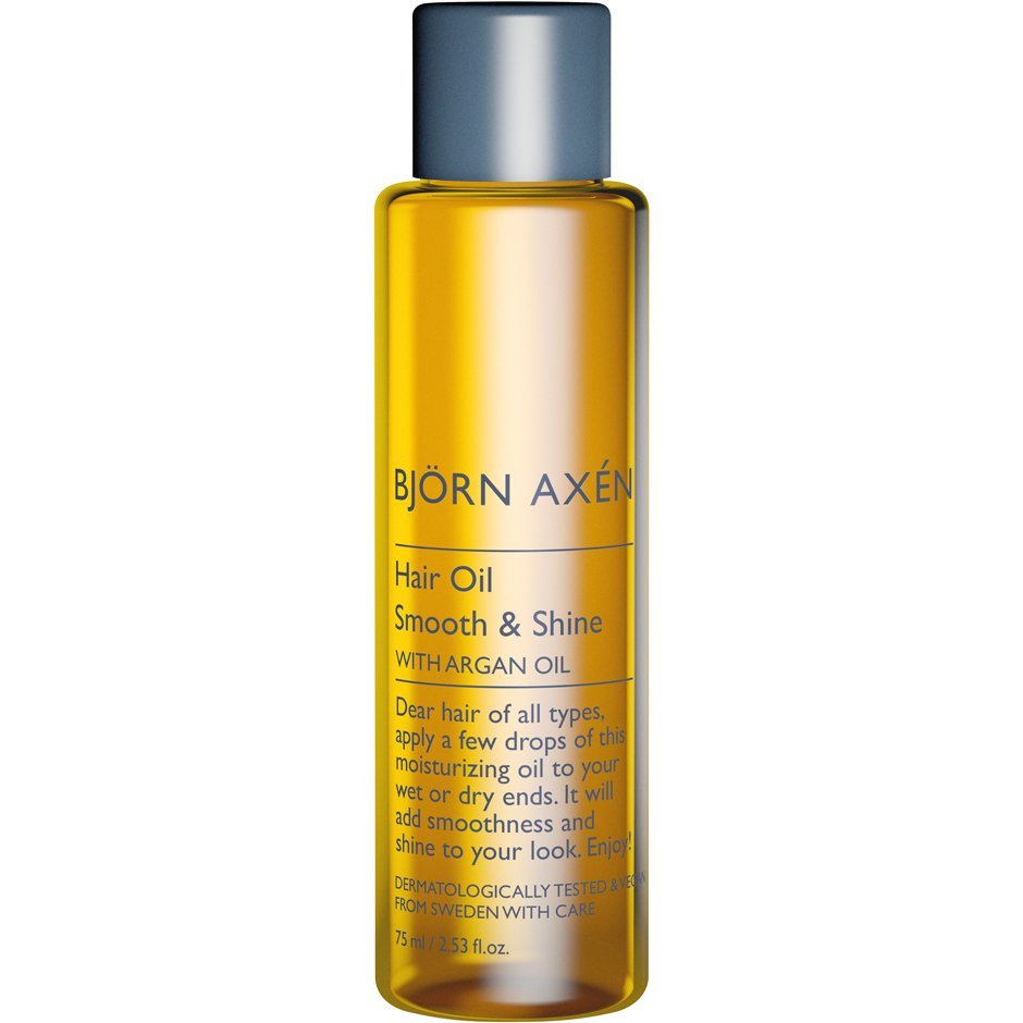 Björn Axén Hair Oil Smooth & Shine with Argan Oil, 30 ml Björn Axén Serum & hårolja