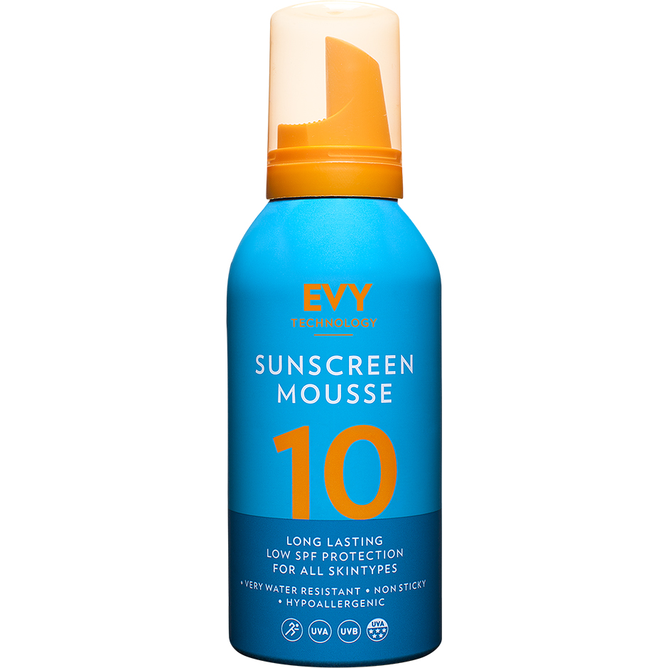 EVY Sunscreen Mousse 10 Low Protection SPF, 150 ml EVY Technology Solskydd & Solkräm